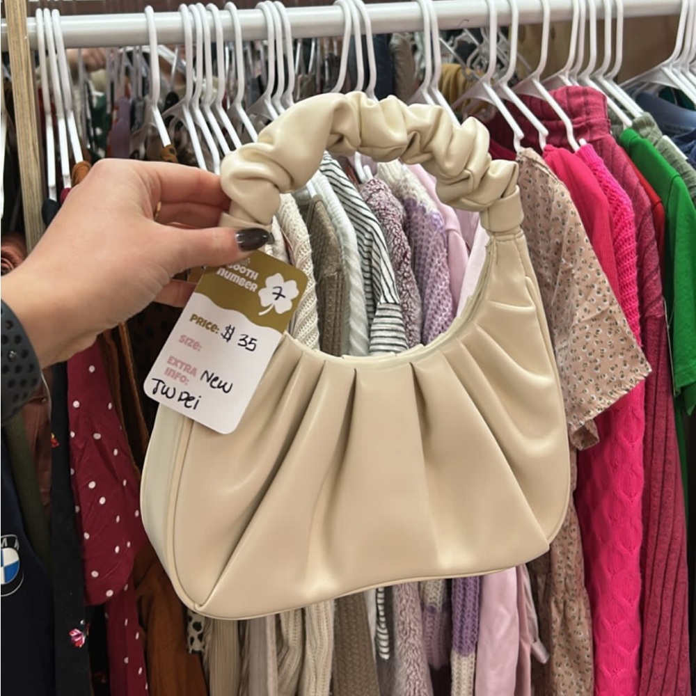 JW PEI Cream Mini Bag